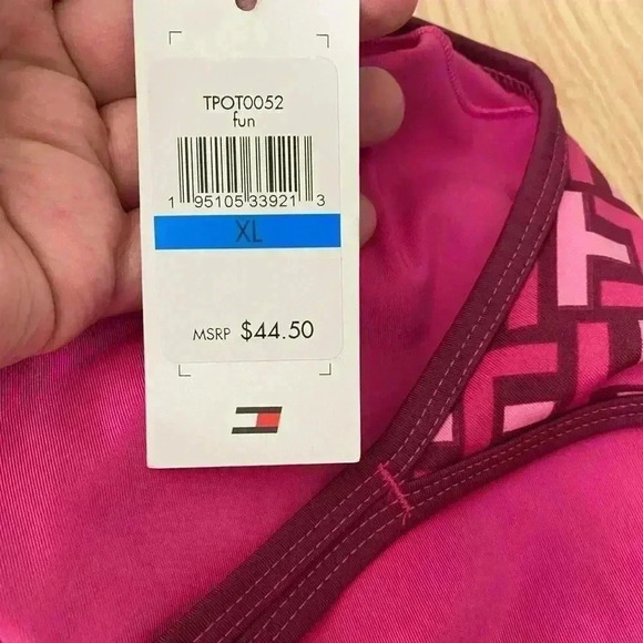 🆕 Tommy Hilfiger Double Strap Impact Tank-Purple XL🆕 - Picture 13 of 13